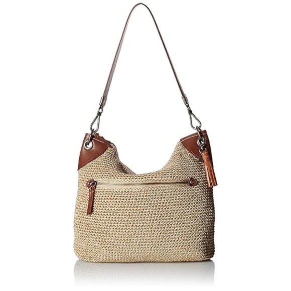 The Sak Woven Crochet Bamboo Bag - Picture 1 of 8